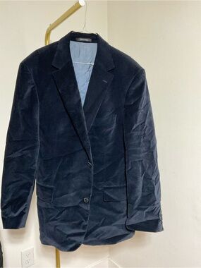 Hugo Boss Navy Corduroy Sport Coat